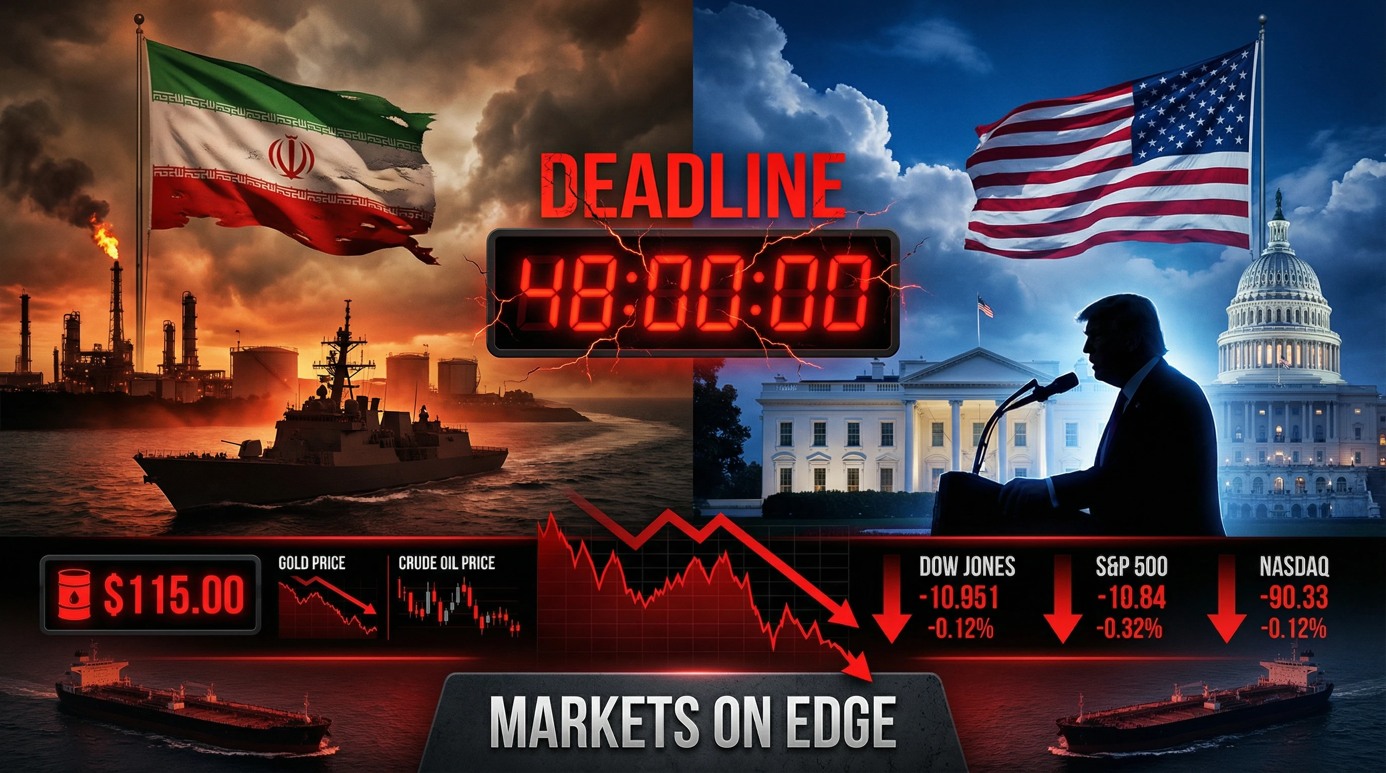 Markets on Edge: Scenarios After Trump's Iran Deadline