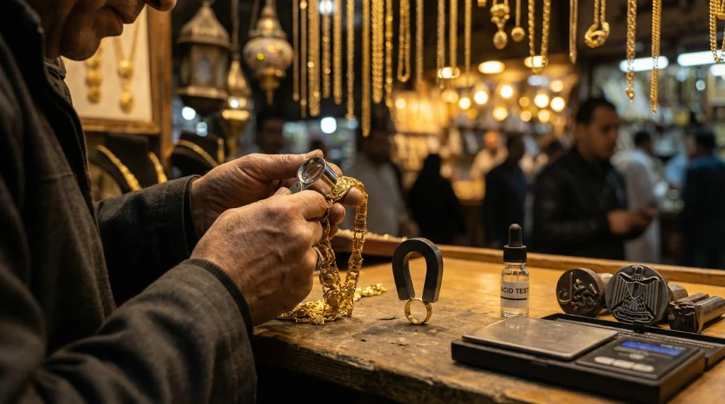 Professional Guide: How to Spot Fake Gold in the Egyptian Market